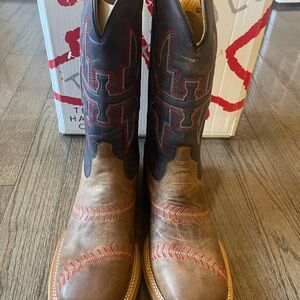 TIN HAUL men’s Field of Dreams "Slugger" baseball leather cowboy western boots